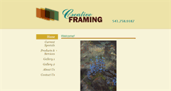 Desktop Screenshot of my-creativeframing.com
